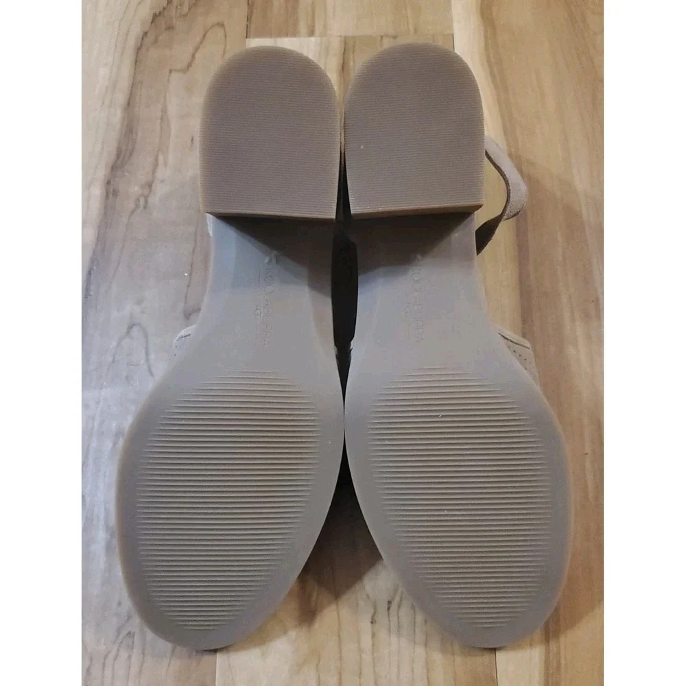Koolaburra By‎ UGG Ashlyn Suede Heeled Sandals Shoes Womens Size 9 Taupe